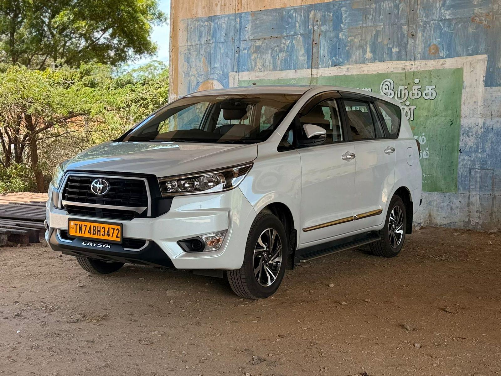 Amber Cabs car for journeys across South India